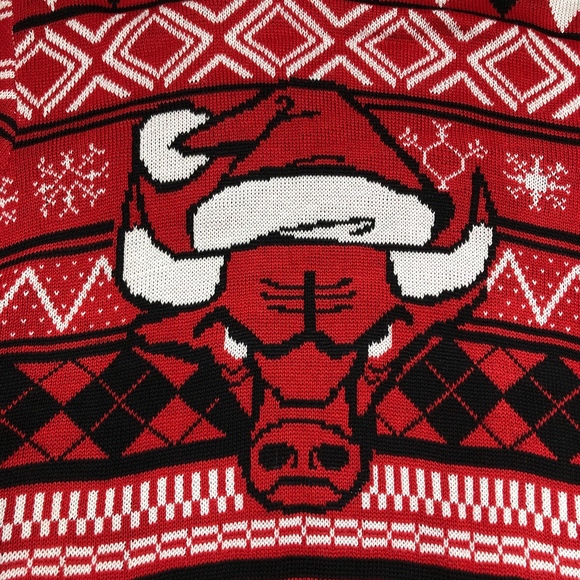NBA Chicago Bulls Christmas Sweater! - Picture 6 of 8